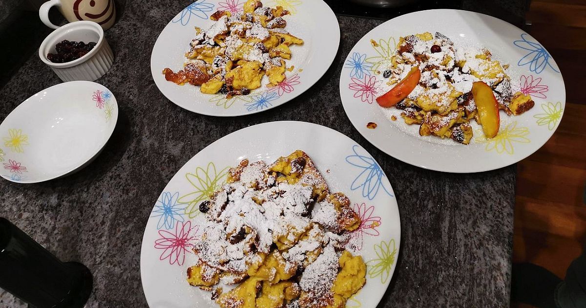 Flambierter Kaiserschmarrn á la Christian - sich den Lockdown versüßen ... Flambierter Kaiserschmarrn á la Christian - sich den Lockdown versüßen ...