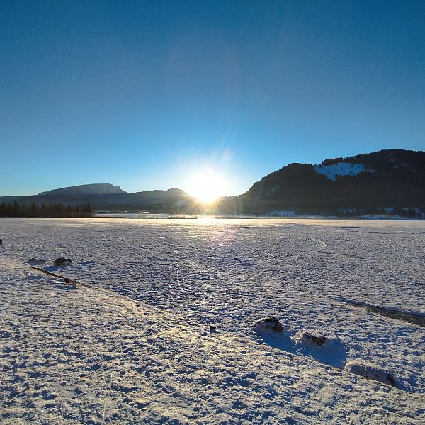 1 Sonnenaufgang am Walchsee