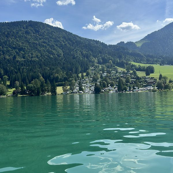 Bootsfahren am Walchsee