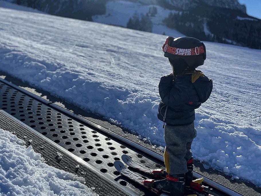 Skifahren mit Kindern