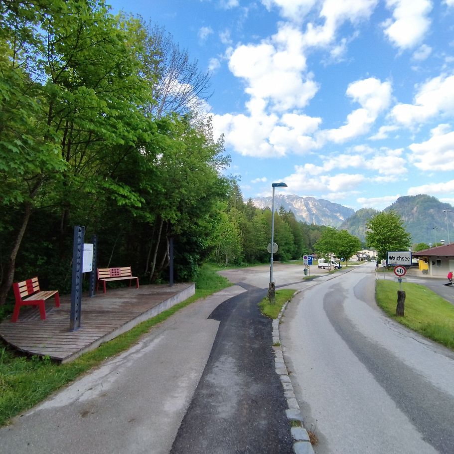 Parkplatz Startpunkt