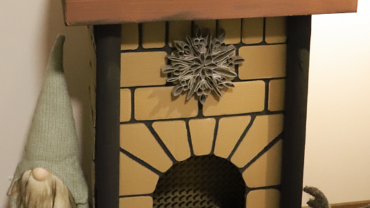 DIY - Ein gemütlicher Kamin zum Nachbasteln