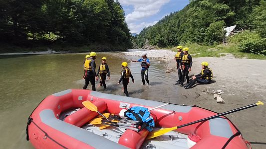 Abenteuer, Action und Abkühlung auf der Kössener Ache
