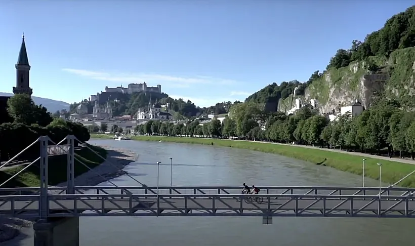 Mozartradweg durch den Kaiserwinkl - von Bayern über Tirol nach Salzburg