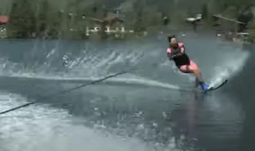 Wasserski auf dem Walchsee, Kaiserwinkl/Tirol